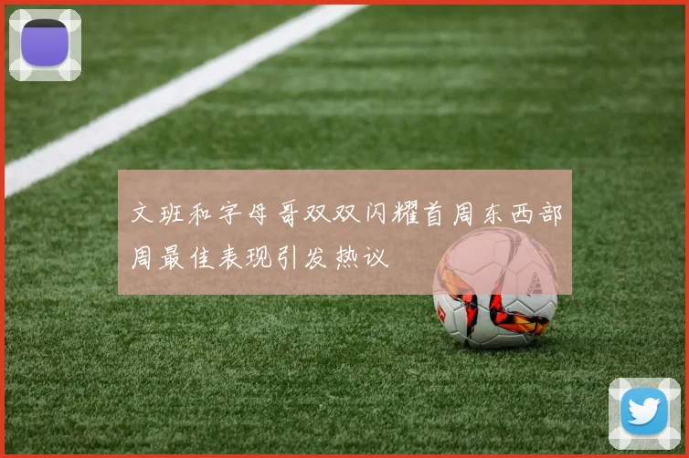 文班和字母哥双双闪耀首周东西部周最佳表现引发热议